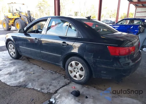 2010 Hyundai Sonata Gls z USA, uszkodzony, nr VIN 5NPET4AC8AH615557